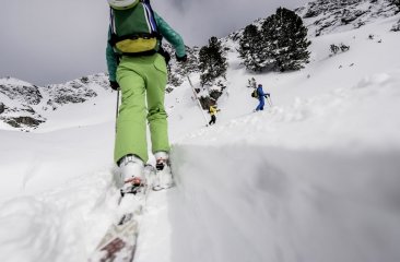 Geführte Skitour mit der CSA Skischule Silvia Grillitsch