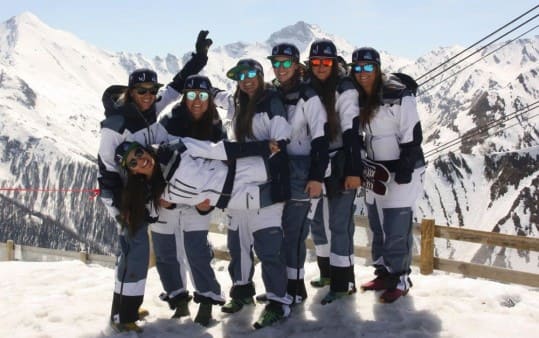 Blueberries Obertauern - Damen Demoteam der CSA Skischule Grillitsch 