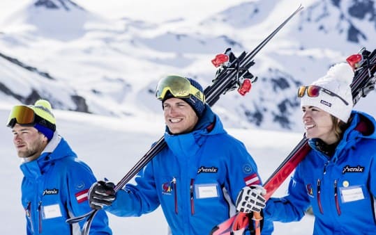 Skifahren lernen mit der CSA Smiley Company