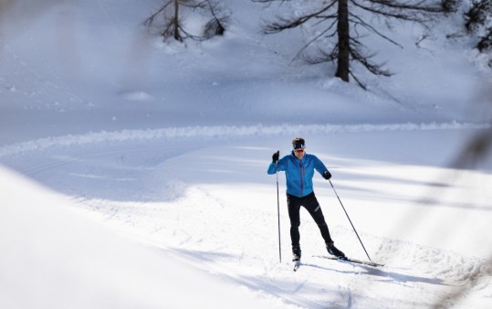 The best-prepared cross-country skiing trails for instruction