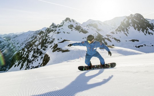 Learn snowboarding in Obertauern